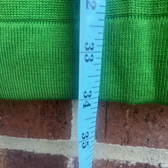 NWT Josie Natori 100% Silk Green Long Cardigan Duster Size Medium - Picture 12 of 13